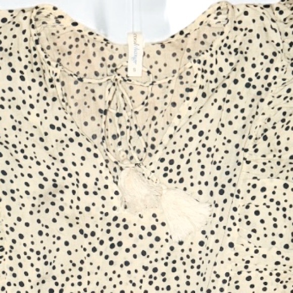 COOLCHANGE Women’s Polka Dot Ruffle Dress Size Small‎ - Picture 7 of 9